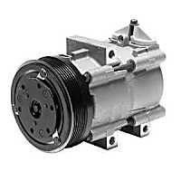 471-8135 A/C Compressor, With Clutch, 6-Groove Pulley