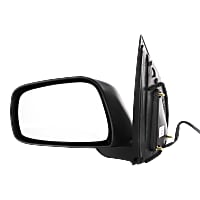 Driver Side Mirror, Power, Manual Folding, Non-Heated, Textured Black, Without Signal Light, Without memory, Without Puddle Light, Without Auto-Dimming, Without Blind Spot Feature