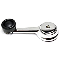 11814.01 Window Crank - Chrome, Direct Fit, Sold individually