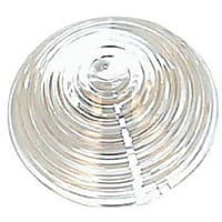 12405.04 Parking Light Lens - Clear, Plastic, Direct Fit