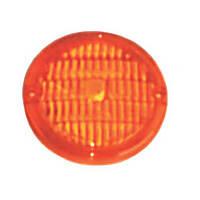 12405.09 Parking Light Lens - Amber, Plastic, Direct Fit