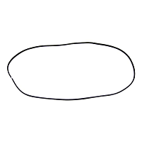 993-541-435-01 Windshield Weatherstrip Seal