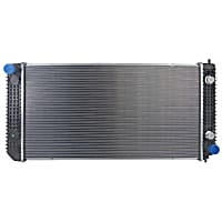 HD1281 Plastic Aluminum Core Plastic Tank Radiator