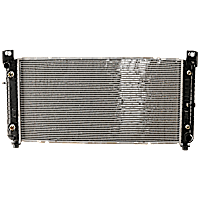 Radiator, 4.8L/5.3L/6.0L/6.2L Engines, With Engine Oil Cooler, 34 in. x 17 in. Core, Aluminum Core, Plastic Tank