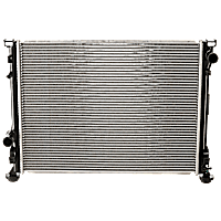 Radiator, 2.7L/3.5L/3.6L/5.7L/6.1L/6.4L Engines, Standard Duty Cooling, Aluminum Core, Plastic Tank