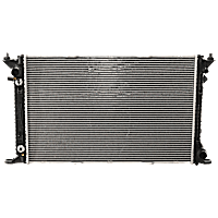 Radiator, 3.0L/3.2L Engines, Automatic Transmission, Aluminum Core, Plastic Tank