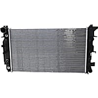 Radiator, 3.0L/3.5L Engines, Aluminum Core, Plastic Tank