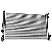 Radiator, 4/6 Cyl., 2.4L/2.5L/3.5L Engines, Aluminum Core, Plastic Tank