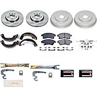 KOE15522DK Front and Rear Brake Disc And Drum Kit, 5 Lugs