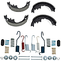 SSH245 Rear Brake Shoe Set, Autospecialty By Powerstop