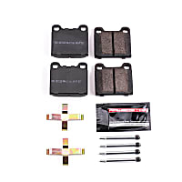 Z23-031 Rear Z23 Daily Carbon-Fiber Ceramic Brake Pads with Stainless-Steel Hardware Kit