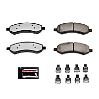 Powerstop Front Brake Pad Set, 2-Wheel Set, Z36 Extreme Truck And Tow