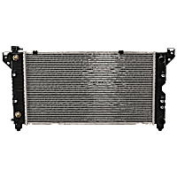 Radiator, 2.4L/3.0L/3.3L/3.8L Engines, Aluminum Core, Plastic Tank