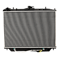 Radiator, 3.2L Engine, Automatic Transmission, Aluminum Core, Plastic Tank