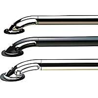 89888 Bed Rails - Polished, Stainless Steel, Direct Fit, Set of 2