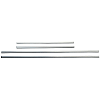 96701 Side Molding - Polished, Stainless Steel, Direct Fit, Set of 4