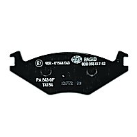 355017521 Front OE Series Semi-Metallic Brake Pad Set