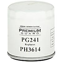PG241 Standard Series Oil Filter - Spin-on, Direct Fit, Sold individually