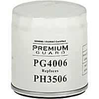 PG4006 Standard Series Oil Filter - Spin-on, Direct Fit, Sold individually