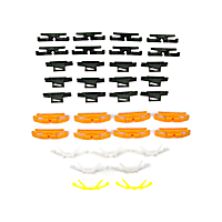 PCK-741-93-CS Molding Clip - Direct Fit, Set of 35