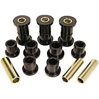 6-1008-BL Direct Fit Leaf Spring and Shackle Bushings, Set of 12