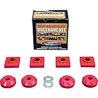 6-1601 Transfer Case Mount - Red, Polyurethane, Direct Fit