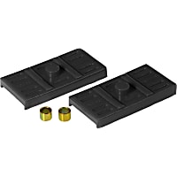 7-1705-BL Leaf Spring Insulator - Black, Polyurethane, Direct Fit