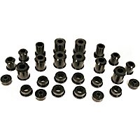 7-2014-BL Master Bushing Kit - Black, Polyurethane, Direct Fit, Kit