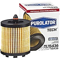 TL15436 Tech Series Oil Filter - Cartridge, Direct Fit, Sold Individually