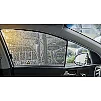 LSNX15 Sun Shade - Black, Polyester, Direct Fit, Set of 4