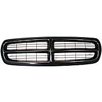 Grille Assembly, Painted Black Shell and Insert