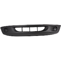 Front, Lower Primed Bumper Cover, without Fog Light Holes, For Models with 2-Piece Bumper, CAPA Certified