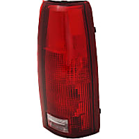 11-1913-00Q Passenger Side Tail Light, With bulb(s), Halogen, Clear and Red Lens, Exc. 15, 000 Lbs. GVW, CAPA CERTIFIED