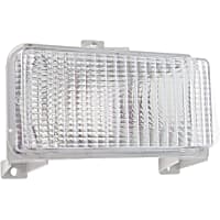 Driver or Passenger Side Parking Light, Without bulb(s)