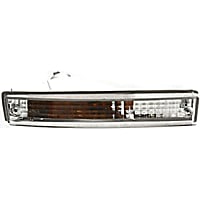 Front, Passenger Side Turn Signal Light, With bulb(s)