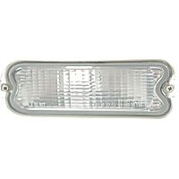 Front, Passenger Side Turn Signal Light, Without bulb(s)