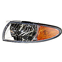 Driver Side Halogen Corner Light, Without bulb(s)