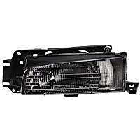 Driver Side Halogen Headlight, With bulb(s), OE Replacement