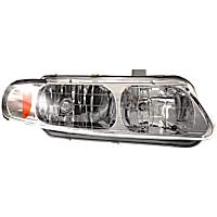 Passenger Side Headlight, with Bulb, Halogen, Coupe