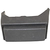 5058 Bumper Guard - Front, Passenger Side, Textured, Plastic, Direct Fit, Sold individually