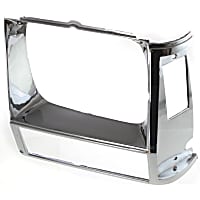 Driver Side Headlight Door, Chrome