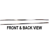 6713 Grille Trim, Driver Side, Chrome