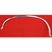 Rear, Passenger Side Fender Trim, Chrome