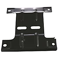 Front, Passenger Side Bumper Bracket, Mounting Plate