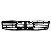 Grille Assembly, Chrome Shell with Painted Black Insert
