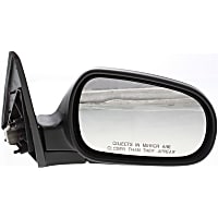 AC11ER Passenger Side Mirror, Power, Non-Heated, Paintable, Manual Folding, Without Signal Light, Memory, Auto-Dimming