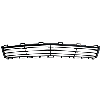 Front, Center, Lower Bumper Grille, Textured Black