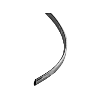 Rear Bumper Trim, Chrome