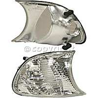 Passenger Side Halogen Corner Light, Without bulb(s)