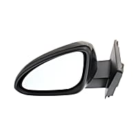 Driver Side Mirror, Power, Manual Folding, Non-Heated, Paintable, Without Signal Light, Without memory, Without Puddle Light, Without Auto-Dimming, Without Blind Spot Feature